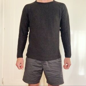 Selected Homme Vince Crewneck Sweater Gray Men’s Size Small